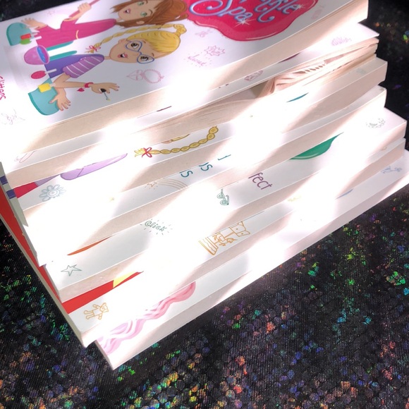 Jill Santopolo Sparkle Spa Book Set of 7 Like New - Picture 6 of 6